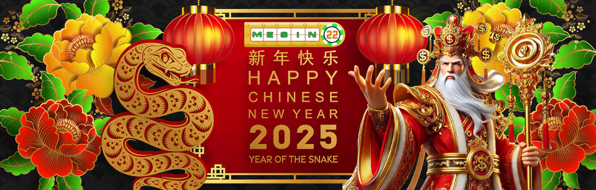 HAPPY CHINESE NEW YEAR 2025