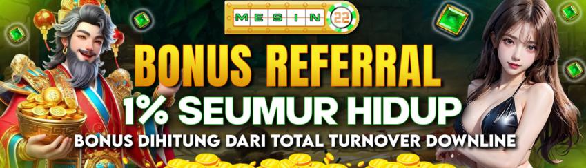 BONUS REFERRAL UP TO 1%